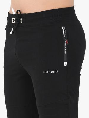 black solid jogger - 17553788 - Standard Image - 5
