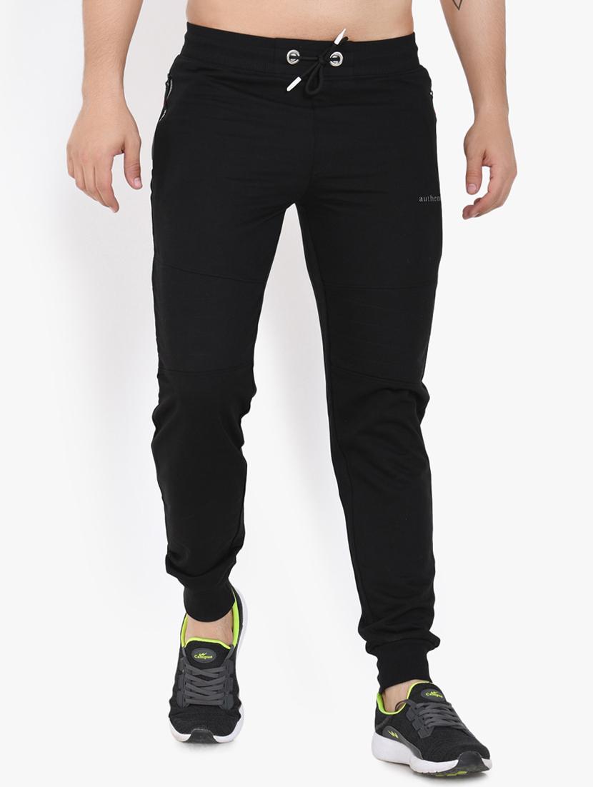 black solid jogger - 17553788 - Zoom Image - 1