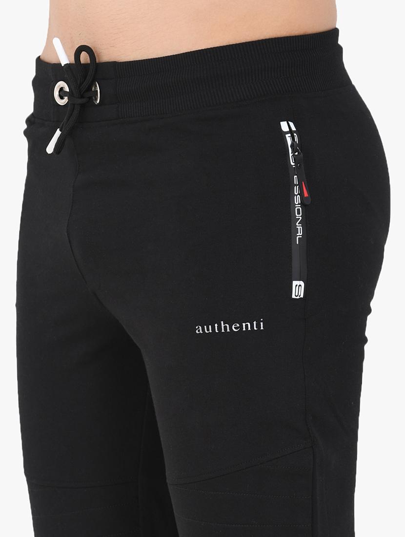 black solid jogger - 17553788 - Zoom Image - 5