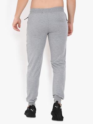 grey solid jogger - 17553790 - Standard Image - 3