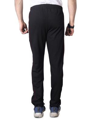 black side striped full length track pant - 17553793 - Standard Image - 3