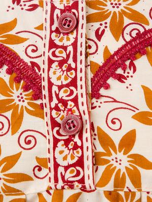 beige cotton gowns & kimono - 17553819 - Standard Image - 5
