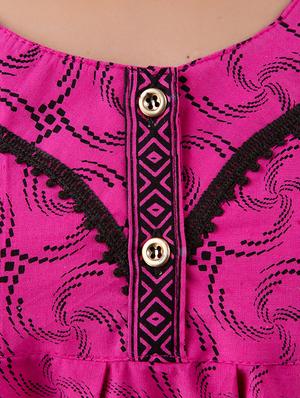 pink cotton gowns & kimono - 17553822 - Standard Image - 5