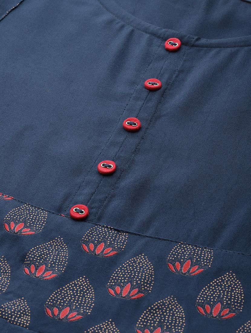 printed anarkali kurta - 17553868 - Zoom Image - 5
