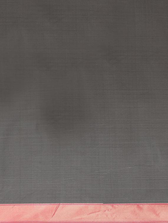 solid banarasi saree with blouse - 17553894 - Zoom Image - 5