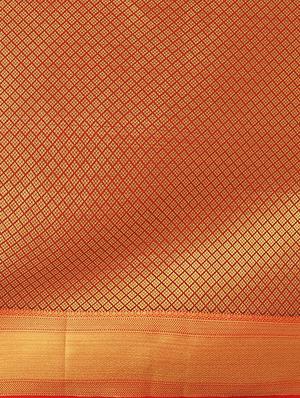turquoise silk blend banarasi saree with blouse - 17553912 - Standard Image - 5