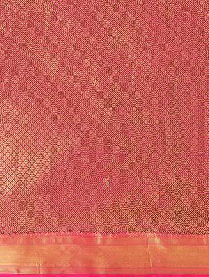 self design banarasi saree with blouse - 17553913 - Standard Image - 5