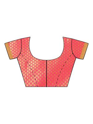 conversational banarasi saree with blouse - 17553924 - Standard Image - 4