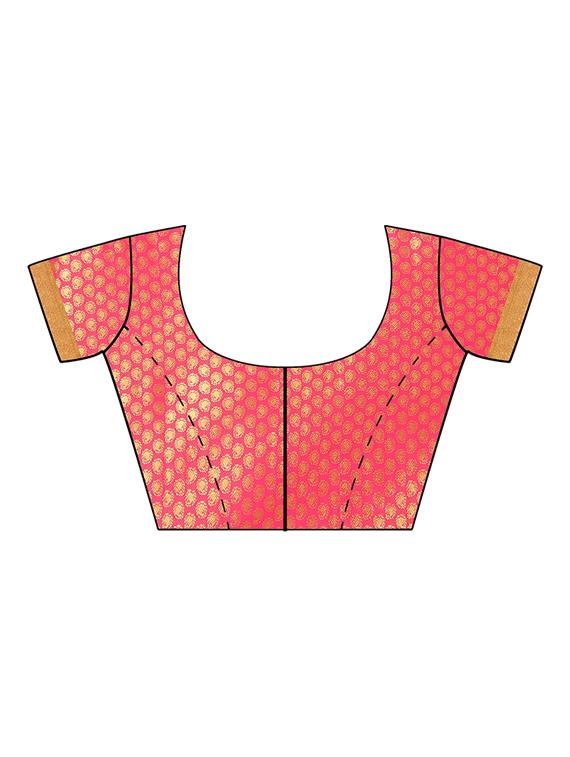 conversational banarasi saree with blouse - 17553924 - Zoom Image - 4