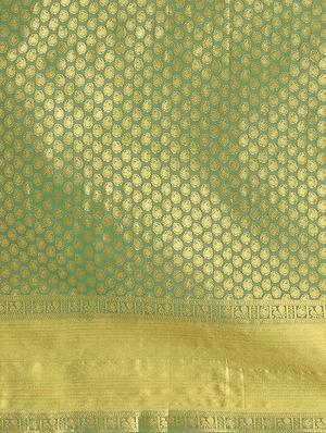 conversational banarasi saree with blouse - 17553926 - Standard Image - 5