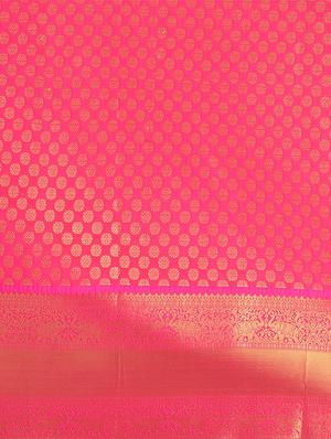 jacquard banarasi saree with blouse - 17553941 - Standard Image - 5