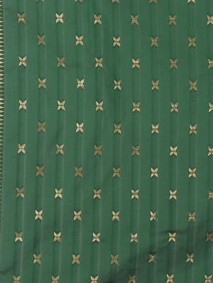 jacquard banarasi saree with blouse - 17553947 - Standard Image - 5