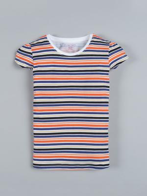 set of 2 multi colored cotton regular tee - 17554103 - Standard Image - 4