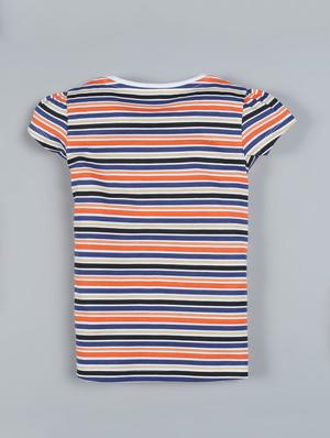 set of 2 multi colored cotton regular tee - 17554103 - Standard Image - 5