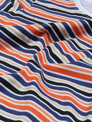 set of 2 multi colored cotton regular tee - 17554103 - Standard Image - 6