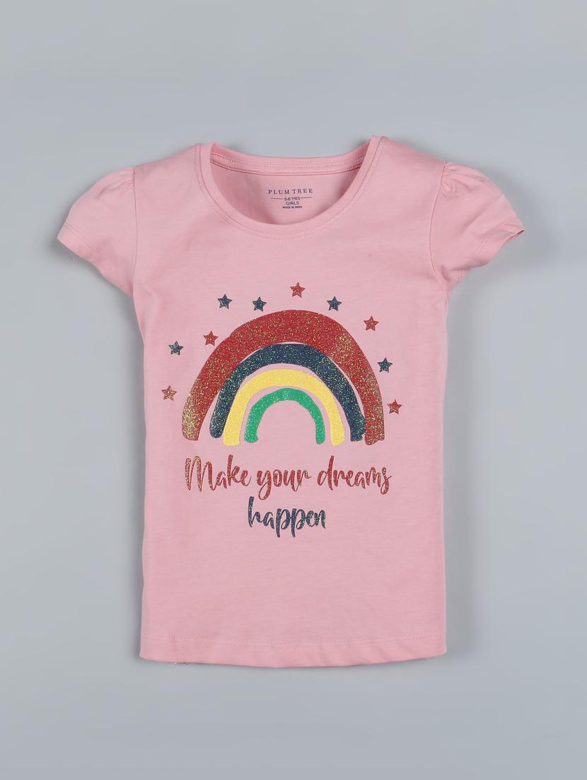 set of 2 multi colored cotton regular tee - 17554103 - Zoom Image - 2