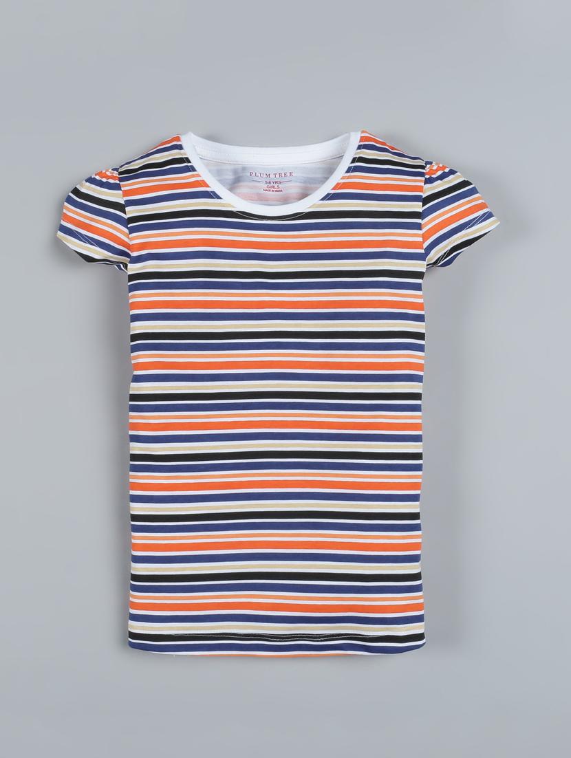 set of 2 multi colored cotton regular tee - 17554103 - Zoom Image - 4