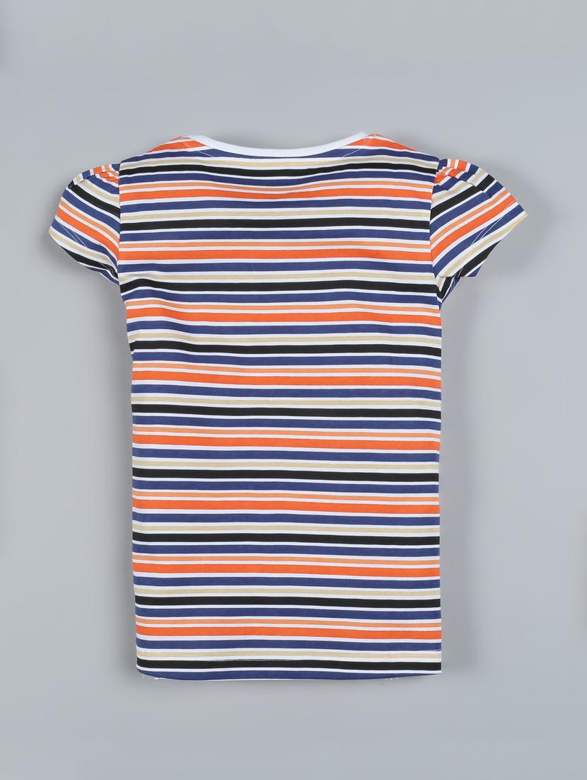 set of 2 multi colored cotton regular tee - 17554103 - Zoom Image - 5