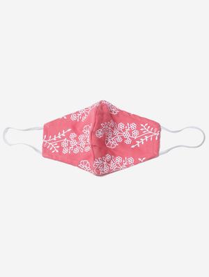printed a-line kurti with face mask - 17554198 - Standard Image - 5