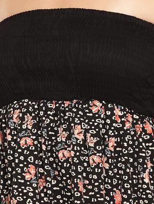 floral peplum tube top - 17554346 - Standard Image - 5