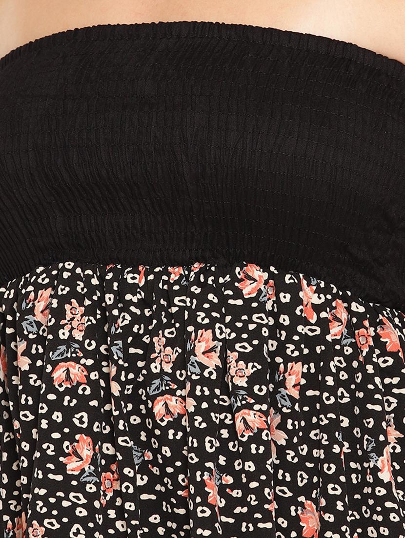 floral peplum tube top - 17554346 - Zoom Image - 5