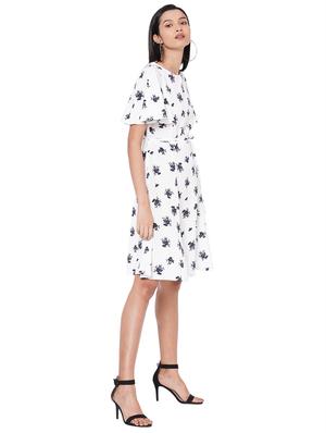 floral a-line dress - 17554376 - Standard Image - 2
