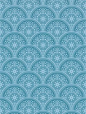 the oscar collection double bedsheet set super king size 180 tc cotton blue colour - 17554431 - Standard Image - 3