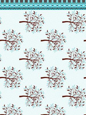 the oscar collection double bedsheet set super king size 180 tc cotton blue colour - 17554458 - Standard Image - 3