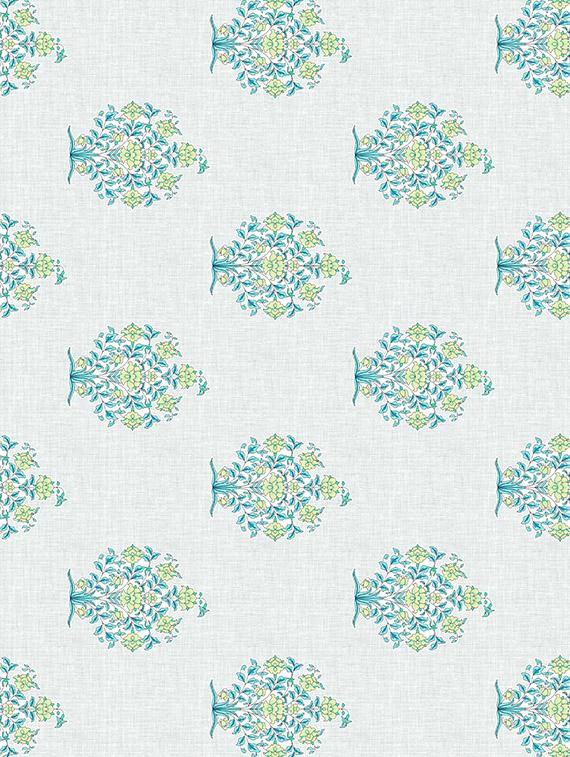 the oscar collection double bedsheet set super king size 180 tc cotton blue colour - 17554460 - Zoom Image - 3