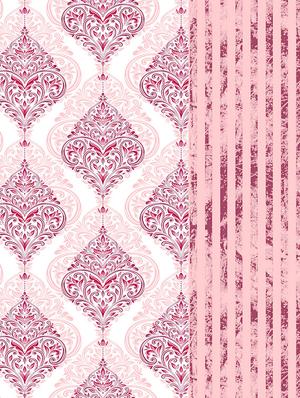 the oscar collection double bedsheet set super king size 180 tc cotton pink colour - 17554466 - Standard Image - 3