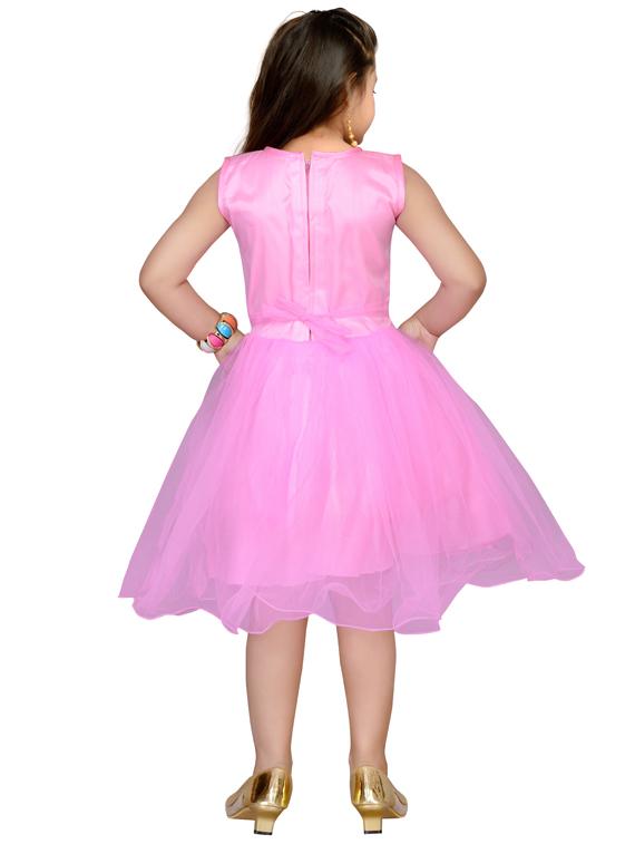 pink net frock - 17554708 - Zoom Image - 3