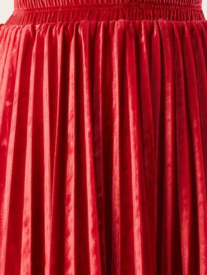 accordion pleated flared skirt - 17554793 - Standard Image - 5