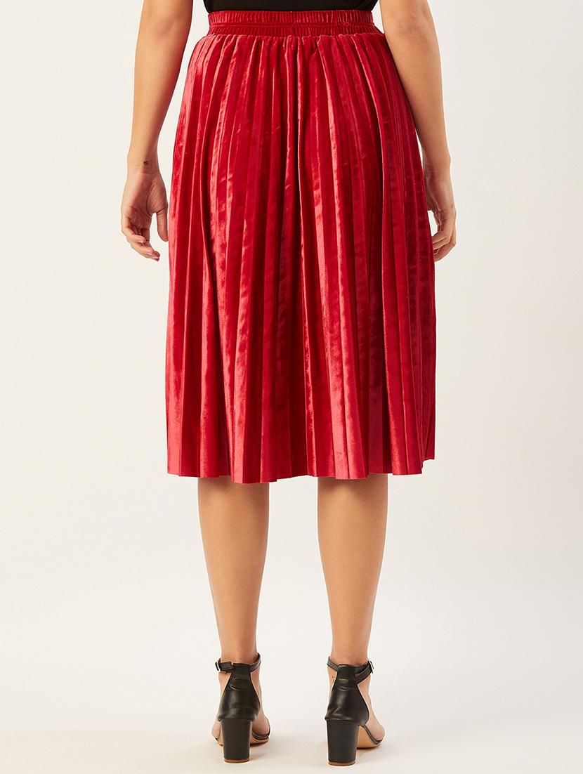accordion pleated flared skirt - 17554793 - Zoom Image - 3