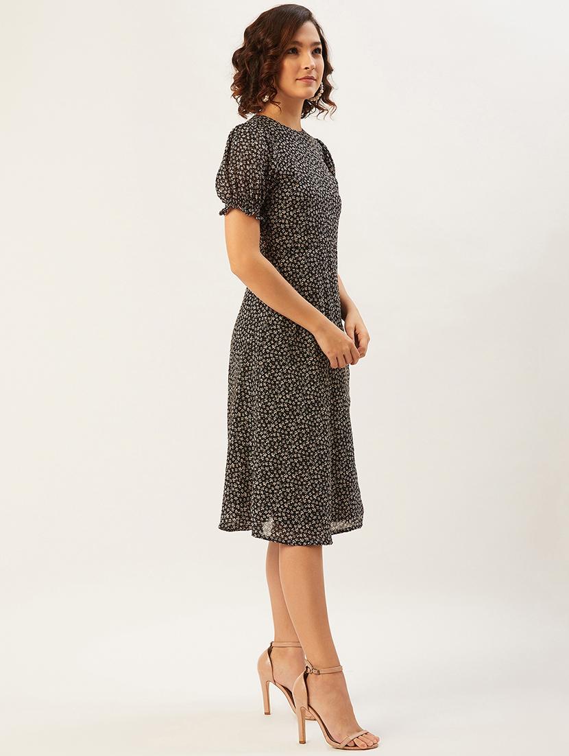 ditsy floral a-line dress - 17554845 - Zoom Image - 2
