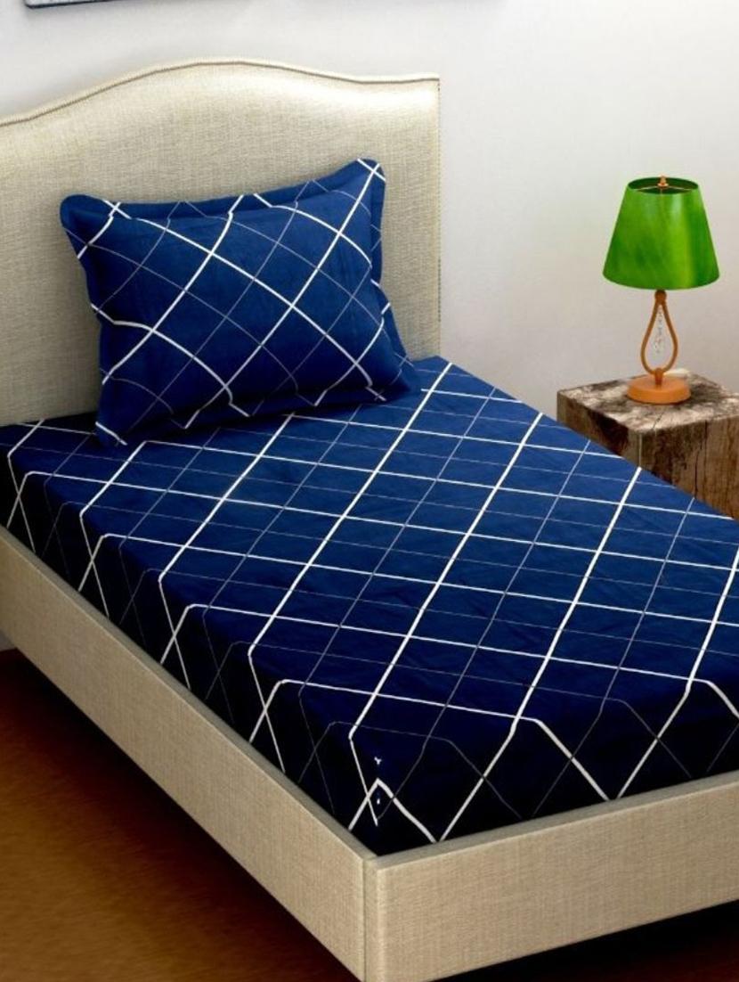 1 supersoft single bedsheet with 1 pillow cover - 17554981 - Zoom Image - 1