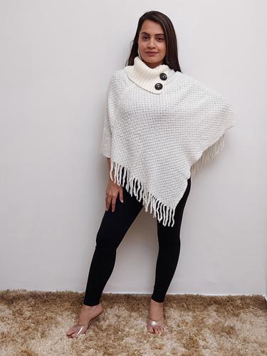 white women ponchos - 17555072 - Standard Image - 1
