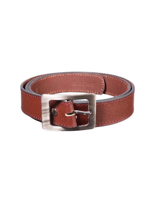 brown leather belt - 17555245 - Standard Image - 1