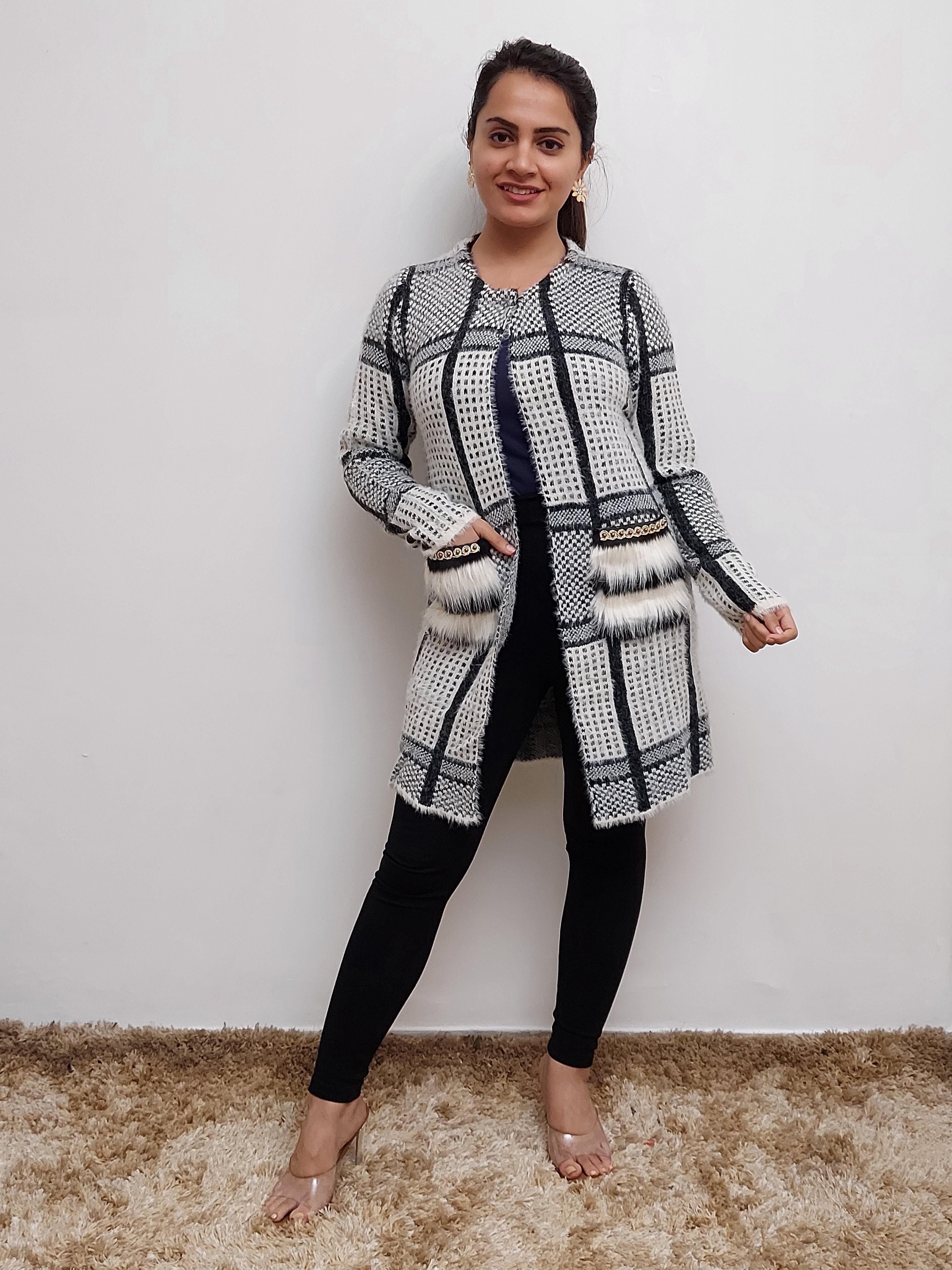 women woolen cardigans - 17555900 - Zoom Image - 1