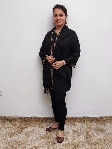 women woolen stole - 17555934 - Standard Image - 1