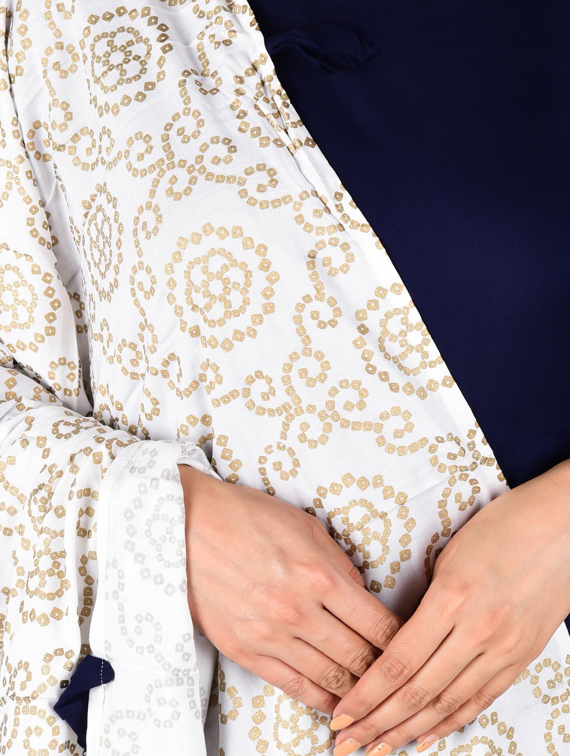 solid flared kurta - 17556490 - Zoom Image - 5