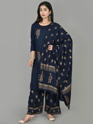 embellished straight kurta - 17556492 - Standard Image - 2