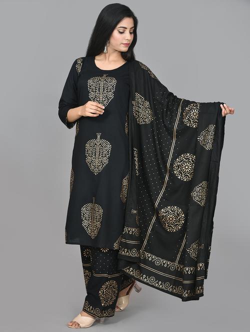 embellished straight kurta - 17556495 - Standard Image - 1