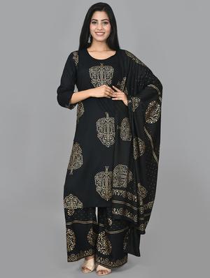 embellished straight kurta - 17556495 - Standard Image - 2