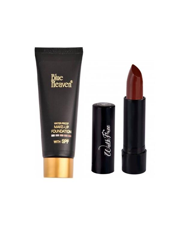blue heaven pack of tube foundation and walkfree lipstick #17 - 17556627 - Zoom Image - 1