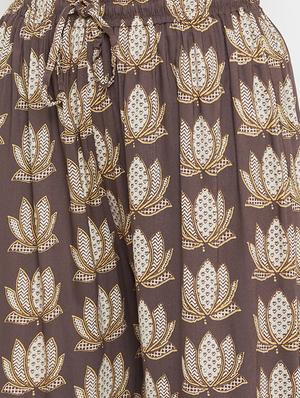 floral kurta palazzo set - 17556972 - Standard Image - 5