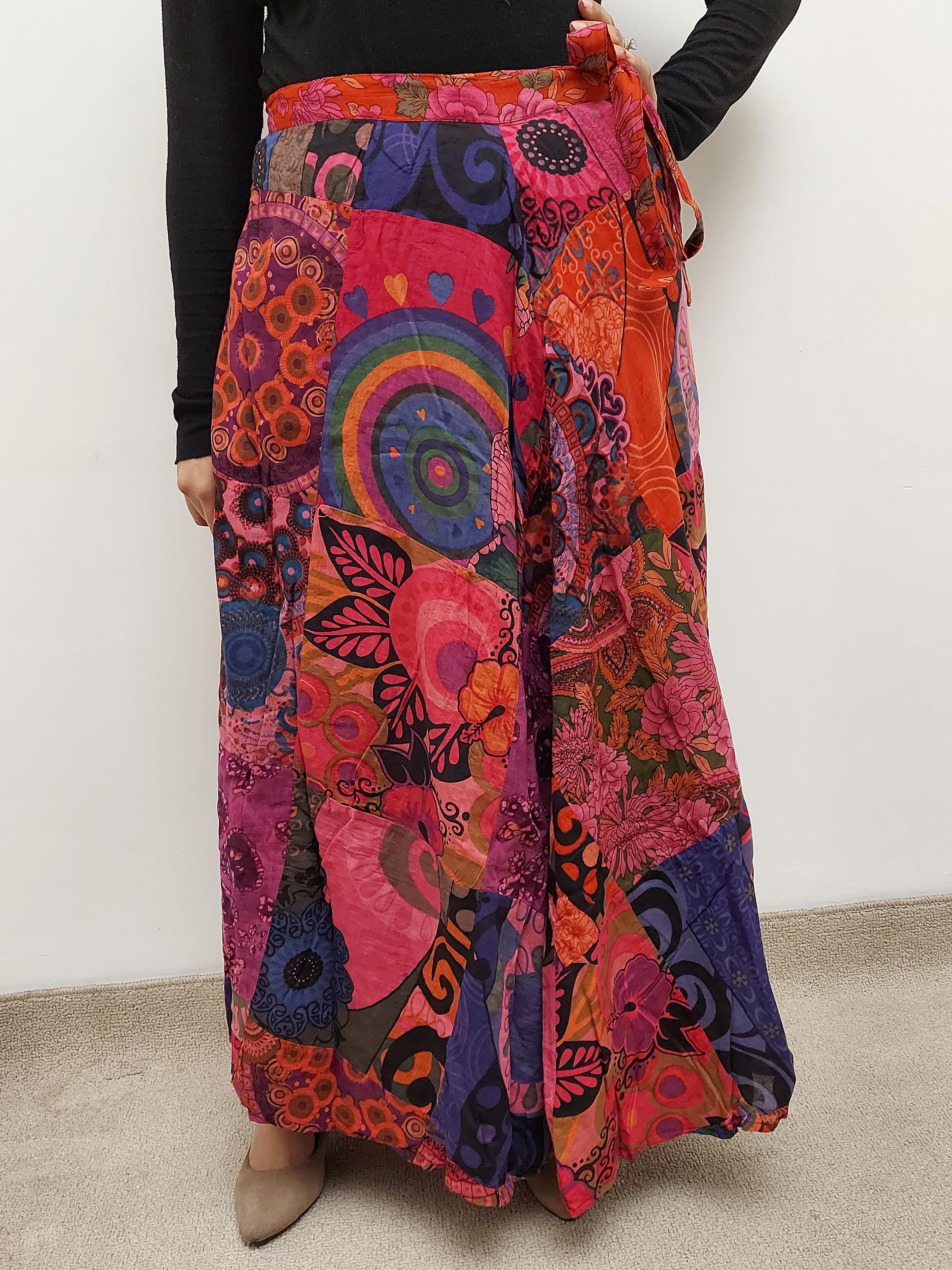 printed wrap around skirt - 17557048 - Zoom Image - 2