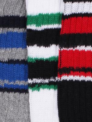 multi colored cotton above ankle length sock - 17557053 - Standard Image - 4