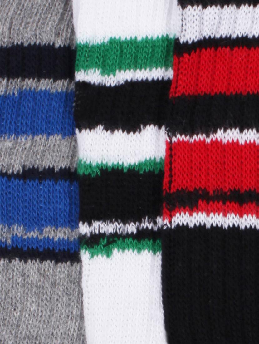 multi colored cotton above ankle length sock - 17557053 - Zoom Image - 4