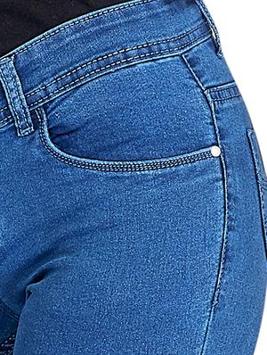 mid rise solid jean - 17557063 - Standard Image - 5