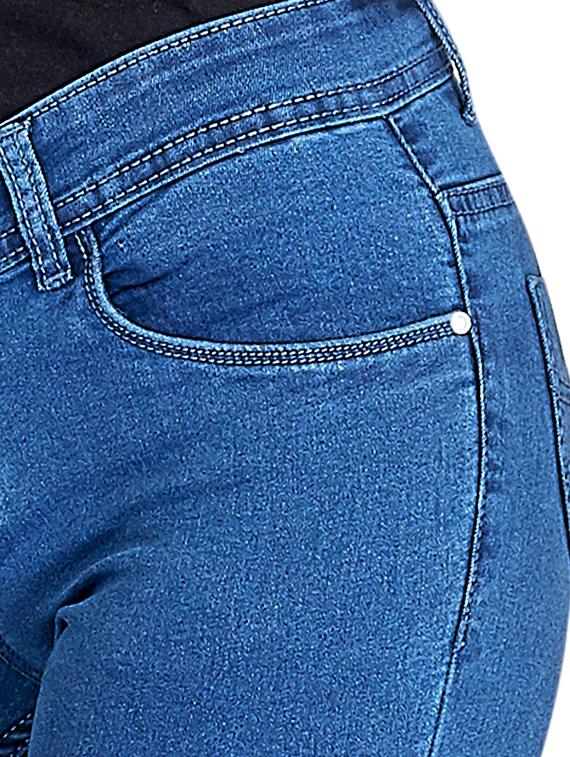 mid rise solid jean - 17557063 - Zoom Image - 5